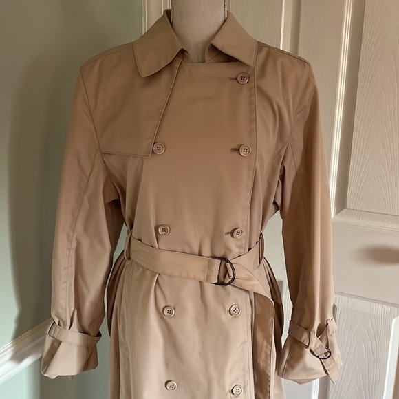 Vintage Double Breasted London Fog Trench Coat - Picture 2 of 11